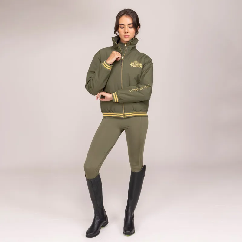 Aubrion Team Blouson in Moss-1